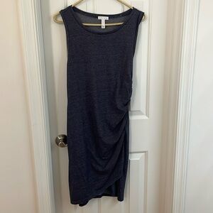Leith t shirt dress blue size L